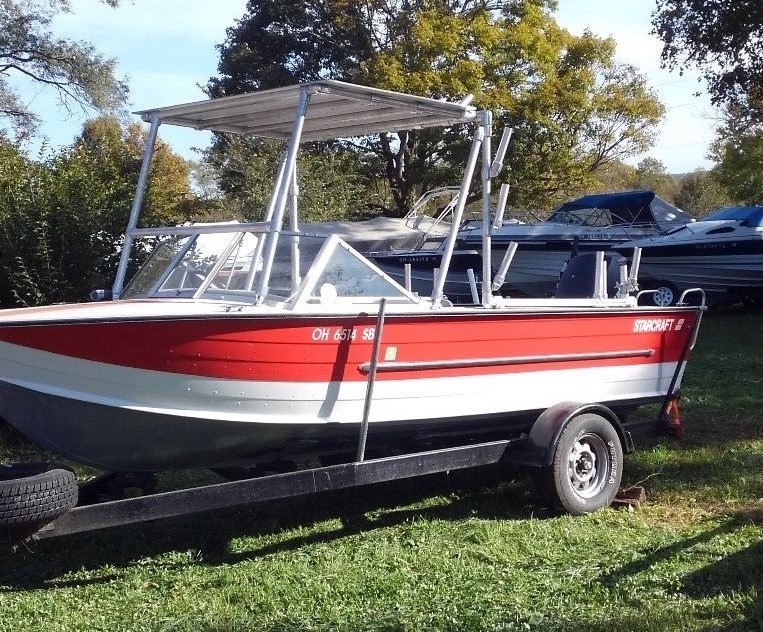 Great Big Lake and Family Fishing Boat WITH 2018 8HP HONDA KICKER