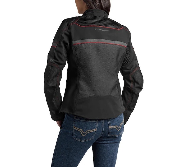 Pre-owned Harley-davidson Women's Fxrg Mesh Riding Jacket - 98333-19vw In Gray