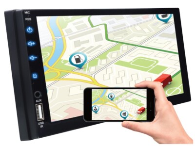 7'' 2DIN Car Stereo Radio D-Play Touch Screen USB MP5 Player Mirror Link Carplay 