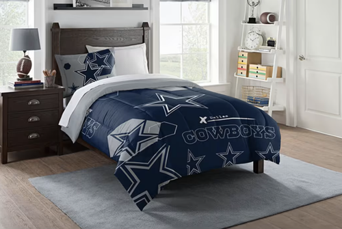 Комплект постельного белья Northwest NFL Dallas Cowboys Hexagon Comforter & Sham Twin