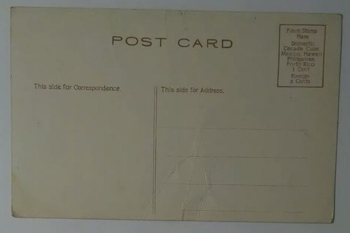 Vintage CONNECTICUT Postcard Capitol Moonlight Night Hartford CT