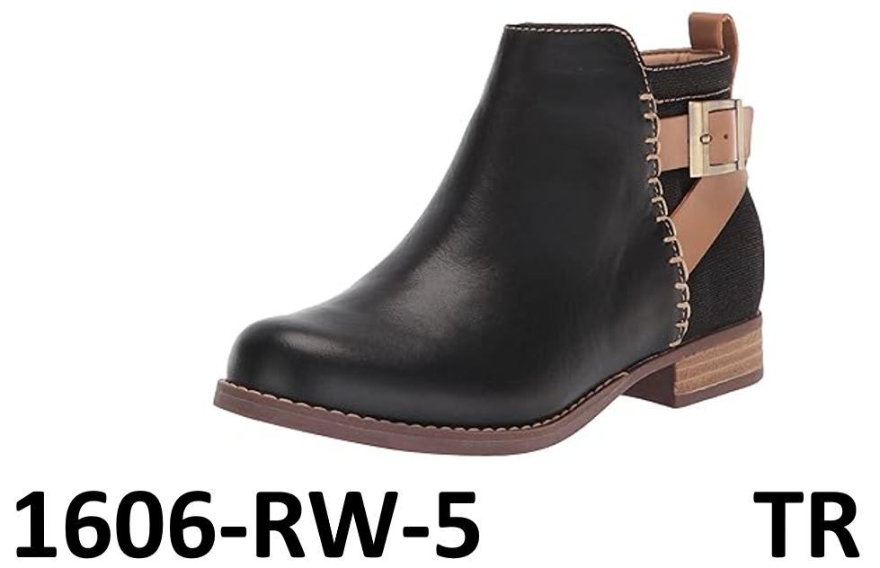 Spenco Women's Ankle Boot, Black, 6