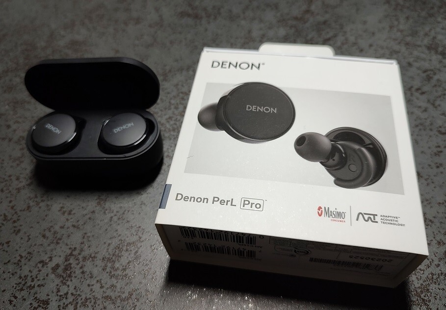 Denon PerL Pro AH-C15PL ブラック Denon AHC15PL PerL Pro True Wireless Earbuds - Black