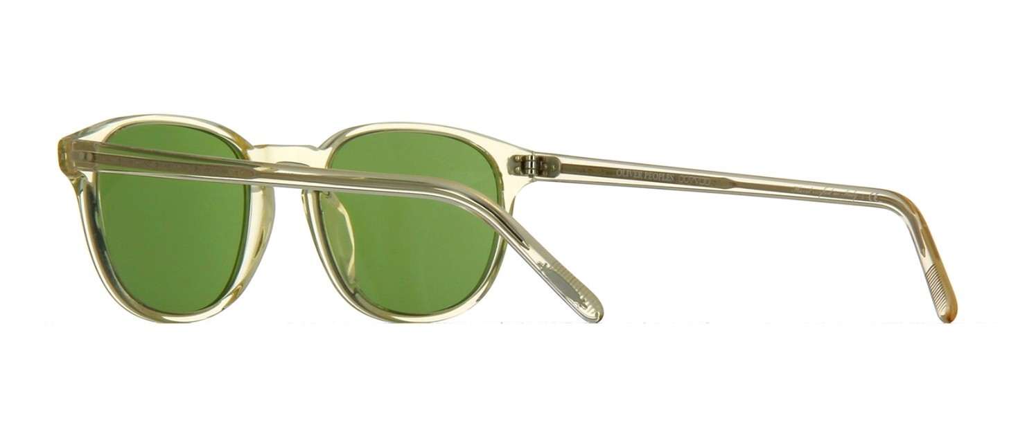 Pre-owned Oliver Peoples Fairmont Ov 5219s Buff/green C (1094/52) Sunglasses
