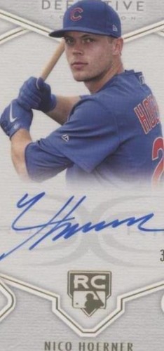 2020 Topps Definitive Collection - Nico Hoerner #DRA-NHO