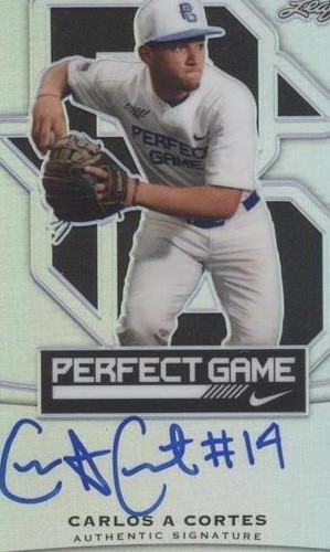 2015 Leaf Metal Draft - Carlos Cortes #BA-CC1