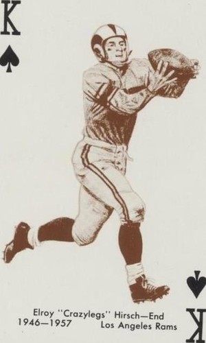 1963 Stancraft Playing Cards Elroy Hirsch #KS