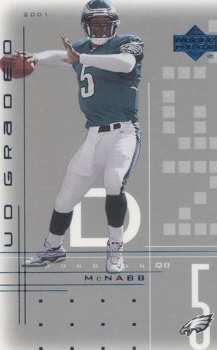 2001 UD Graded Donovan McNabb #33