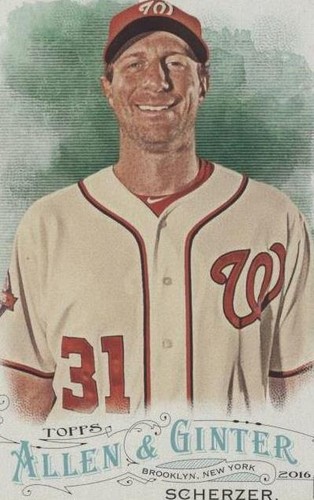 2016 Topps Allen & Ginter - Max Scherzer #170