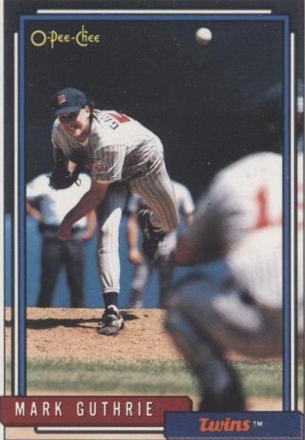 1992 O-Pee-Chee - Mark Guthrie #548