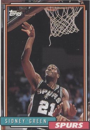 1992-93 Topps - Sidney Green #52