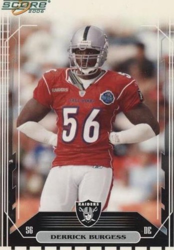 2006 Score Derrick Burgess #203