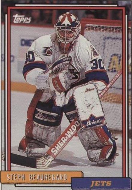 1992-93 Topps - Stephane Beauregard #62