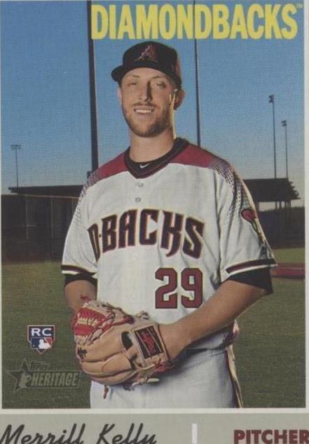 2019 Topps Heritage High Number - Merrill Kelly #594