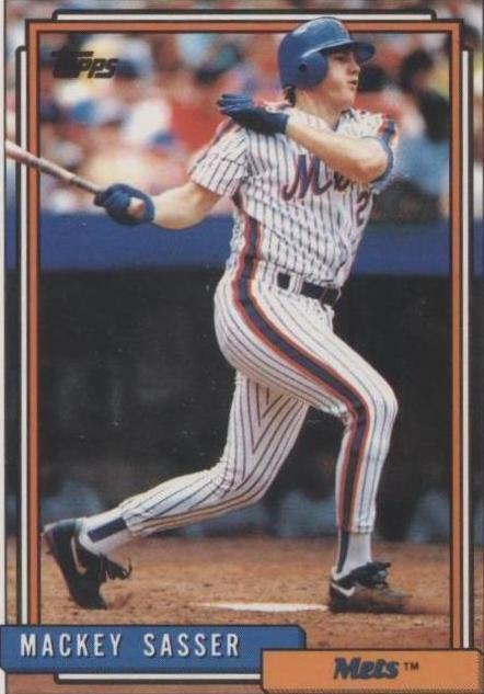 1992 Topps - Mackey Sasser #533