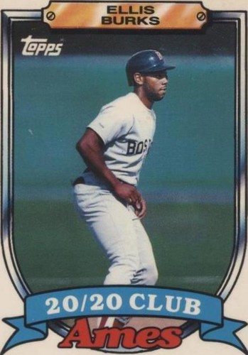 1989 TOPPS AMES 20/20 CLUB #7 - ELLIS BURKS - BOSTON RED SOX