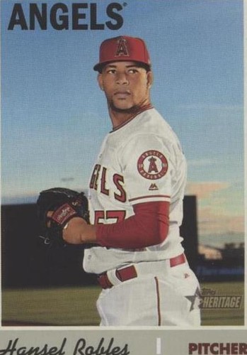 2019 Topps Heritage High Number - Hansel Robles #673