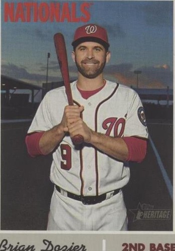 2019 Topps Heritage High Number - Brian Dozier #529