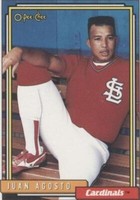 1992 O-Pee-Chee - Juan Agosto #421