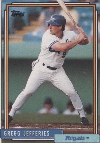 1992 Topps Traded - Gregg Jefferies #55T