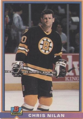 1991-92 Bowman - Chris Nilan #351
