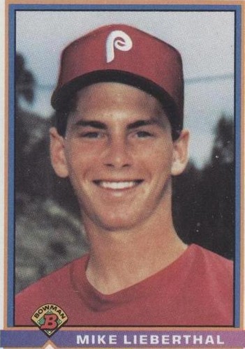 1991 Bowman - Mike Lieberthal #506