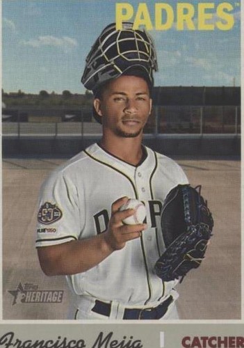 2019 Topps Heritage High Number - Francisco Mejia #624