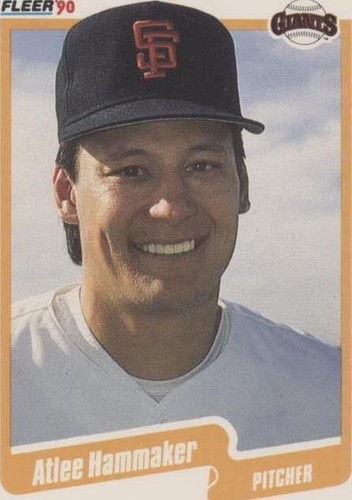 1990 Fleer - Atlee Hammaker #57