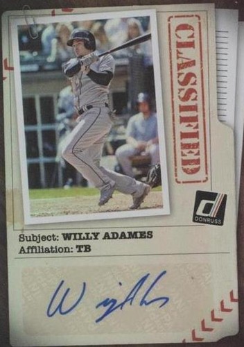 2020 Panini Donruss - Willy Adames #CLS-WA