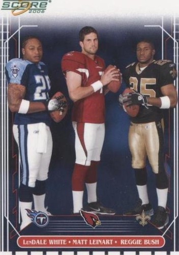 2006 Score LenDale White Matt Leinart Reggie Bush #330