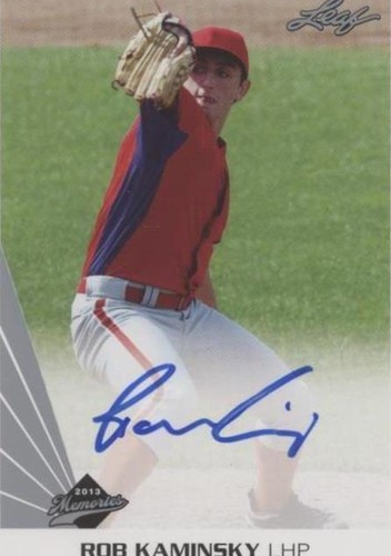 2013 Leaf Memories - Robert Kaminsky #A-RK1