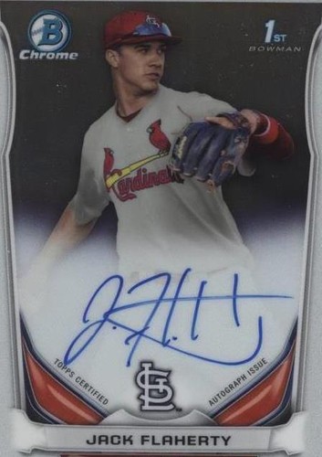 2014 Bowman Draft - Jack Flaherty #BCA-JF