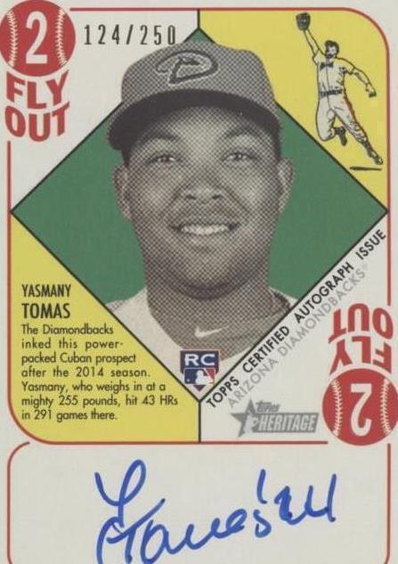 Topps Heritage '51 2015 - Yasmany Tomas #H51A-YT