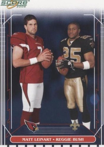 2006 Score Matt Leinart Reggie Bush #328