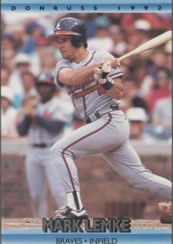 1992 Donruss - Mark Lemke #606
