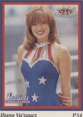 1994 Sideliners Pro Football Cheerleaders Iliana Va'zquez #P34