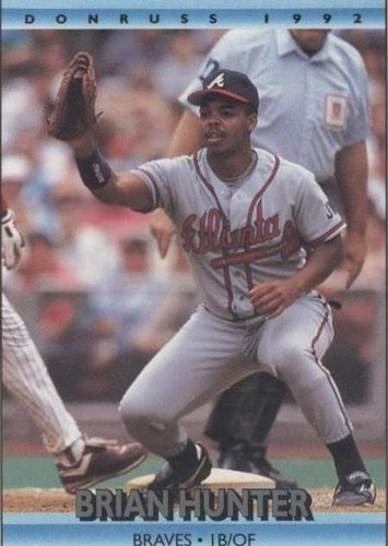 1992 Donruss - Brian Hunter #163