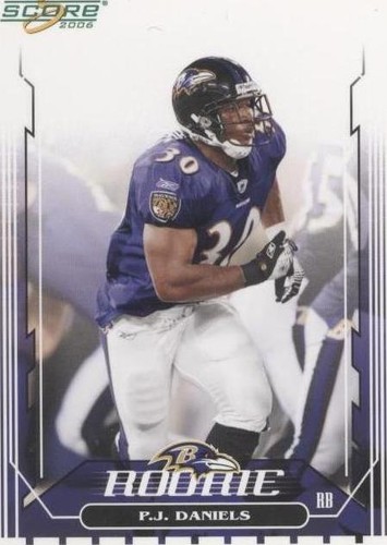 2006 Score P.J. Daniels #421