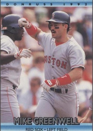 1992 Donruss - Mike Greenwell #523