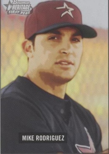 2005 Bowman Heritage - Mike Rodriguez #207