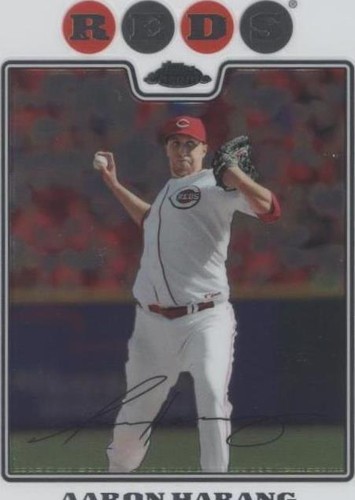 2008 Topps Chrome - Aaron Harang #110