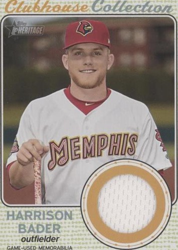 2017 Topps Heritage Minor League Edition - Harrison Bader #CCR-HB