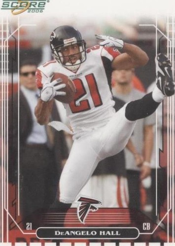 2006 Score DeAngelo Hall #15