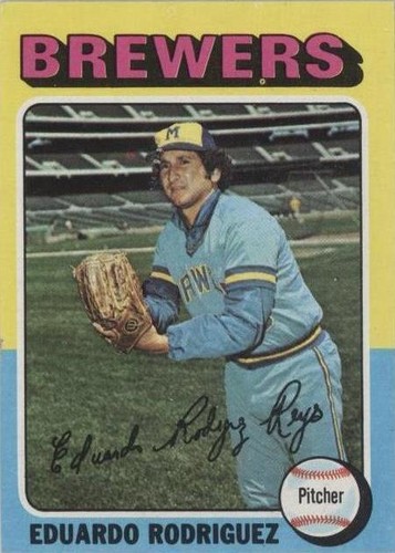 1975 Topps Mini - Eduardo Rodriguez #582