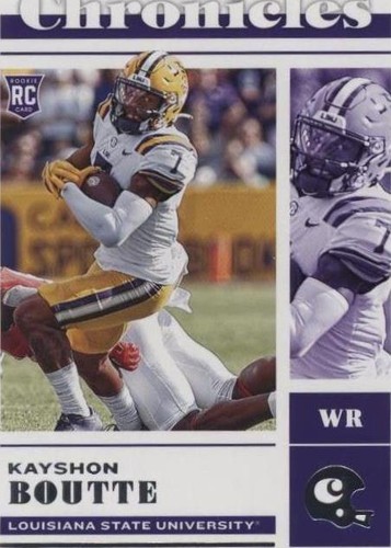2023 Panini Chronicles Draft Picks Kayshon Boutte #17