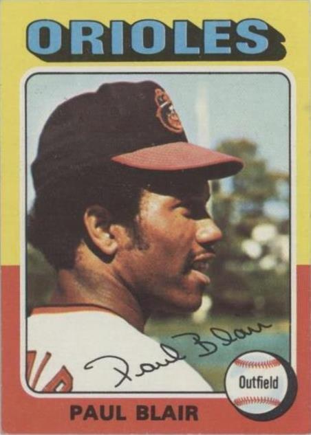 1975 Topps Mini - Paul Blair #275