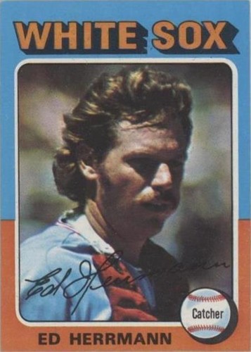 1975 Topps Mini - Ed Herrmann #219