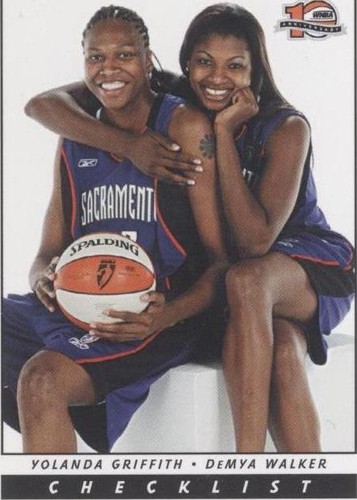 2006 Rittenhouse WNBA - Demya Walker/Yolanda Griffith #109