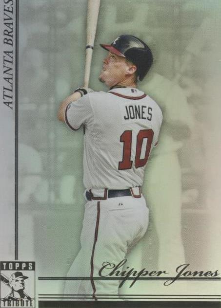 2010 Topps Tribute - Chipper Jones #62