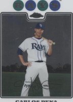 2008 Topps Chrome - Carlos Pena #167
